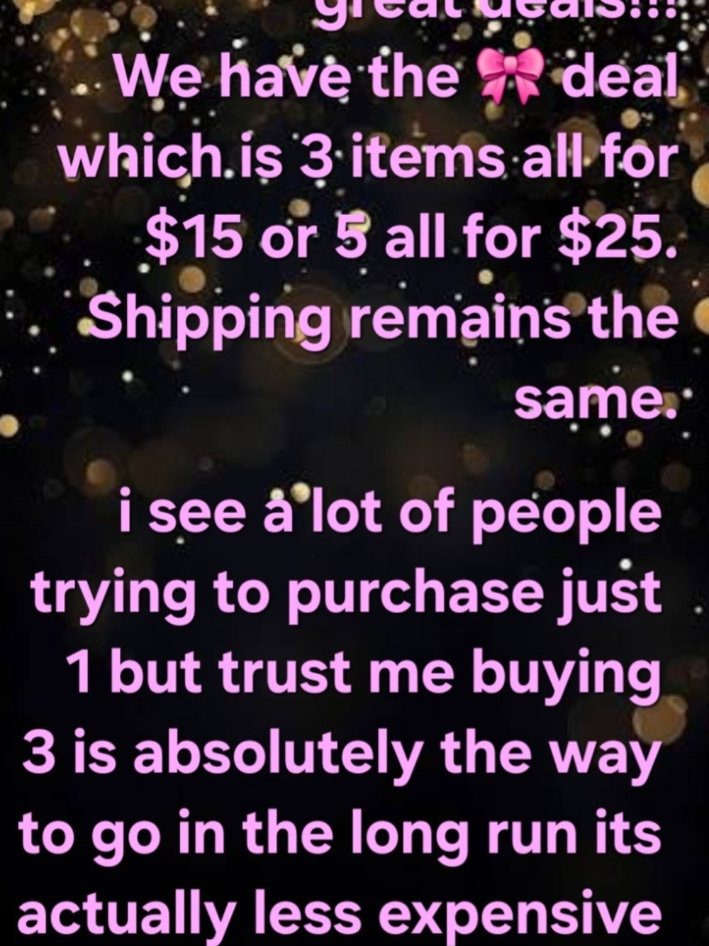 🎀 Get The Deal!!!